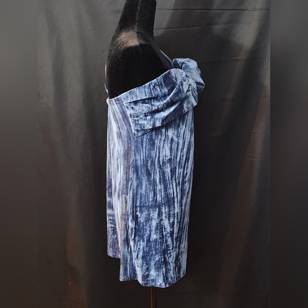 Urban Outfitters Dahlia Rosette Velvet Mini Dress - Picture 10 of 16